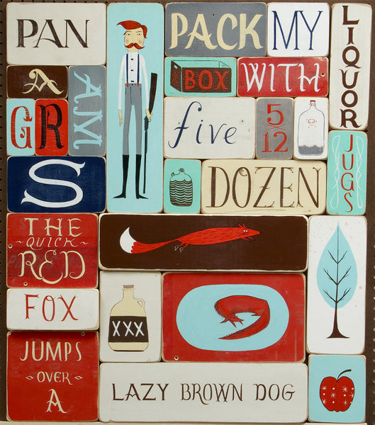 Bigger, Fancier Custom Painted Sign